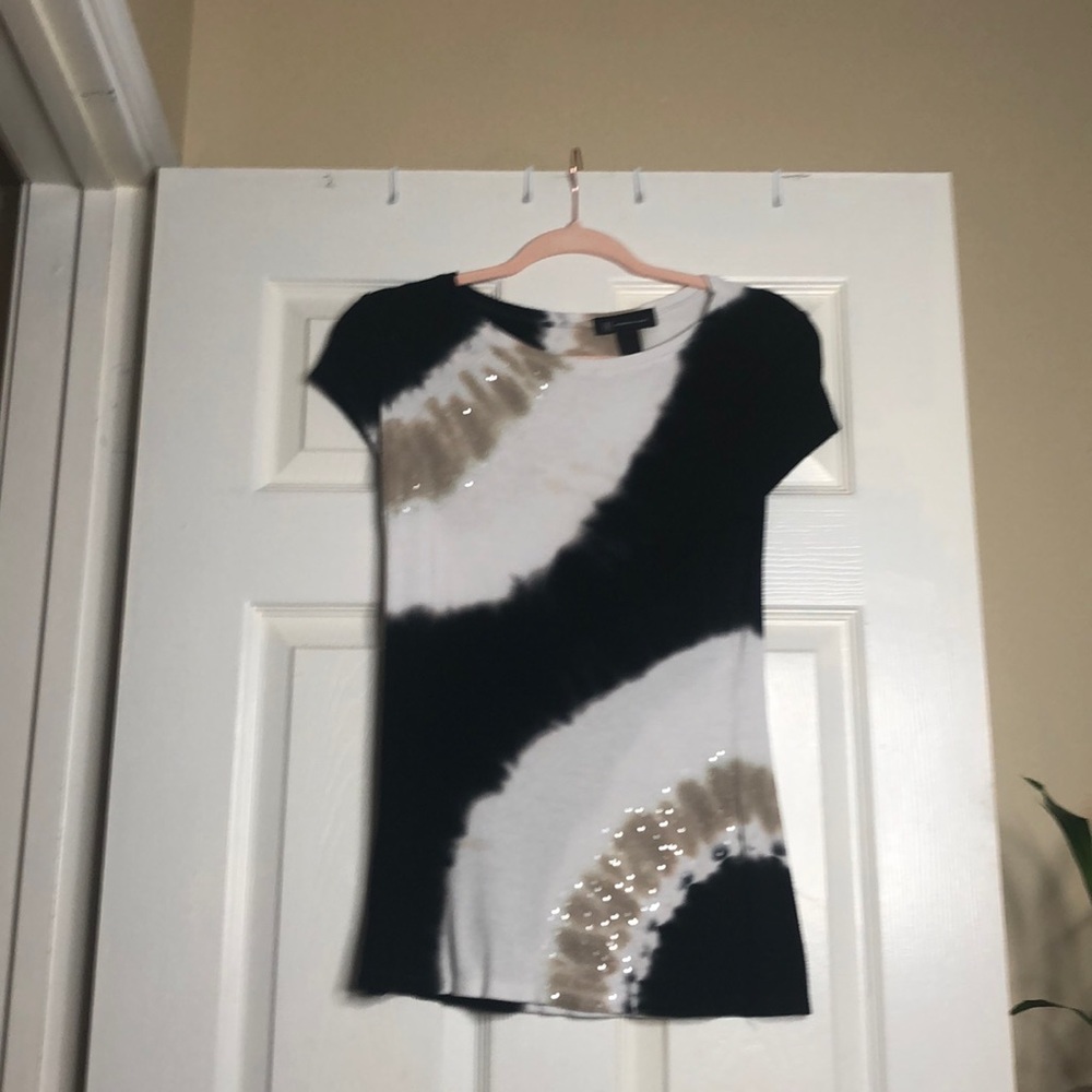 Black and white Tie-dye